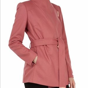 Ted Baker London wool wrap short coat RRP $475